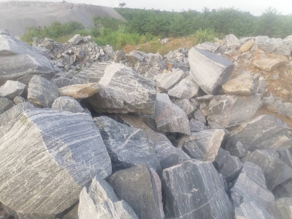 Granite quarry site